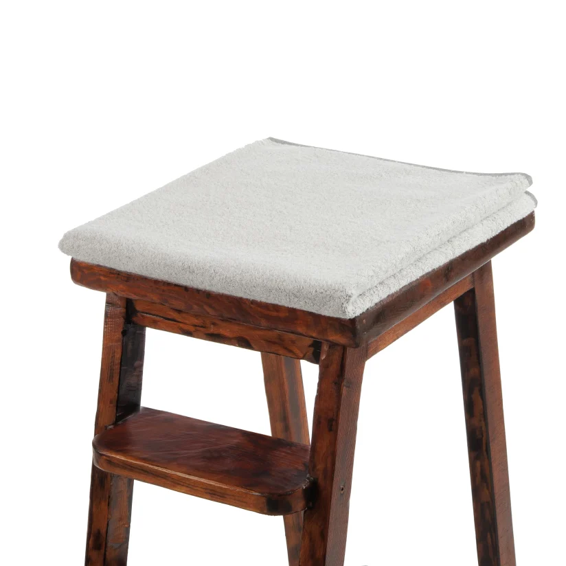 Linen Terry Towel Brownie White-Gray
