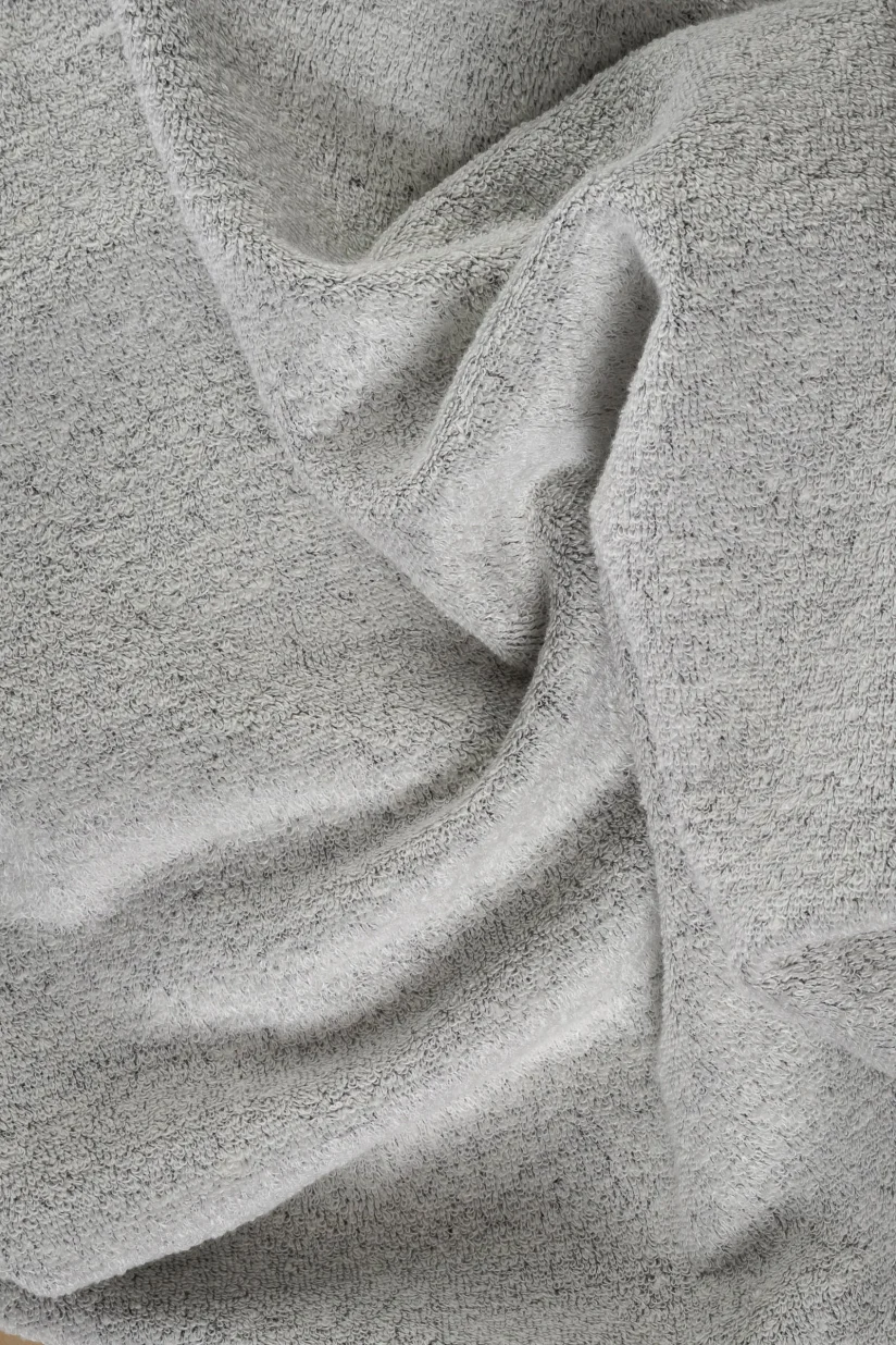 Linen Terry Towel Brownie White-Gray - Image 2