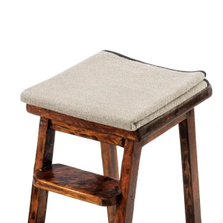Linen Terry Towel BROWNIE Black