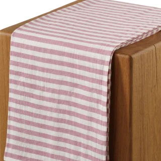 Linen Beach Blanket LUTIN Raspberry