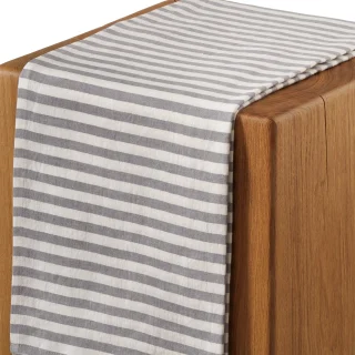 Linen Beach Blanket LUTIN Grey