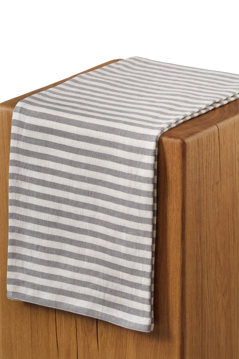 Linen Beach Blanket LUTIN Grey