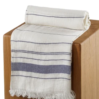 Linen Sauna Towel MONAKELI Blue